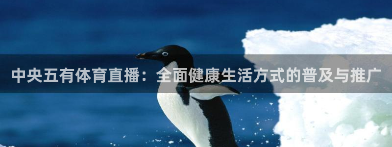 中央五有体育直播：全面健康生活方式的普及与推广