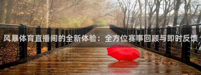 风暴体育直播间的全新体验：全方位赛事回顾与即时反馈